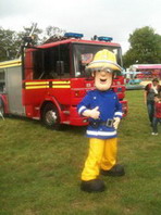 Fireman Sam Mascot