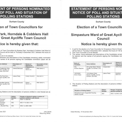 Introduction image for Great Aycliffe Town Council