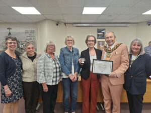 A photograph of the Welcome Cafe Team