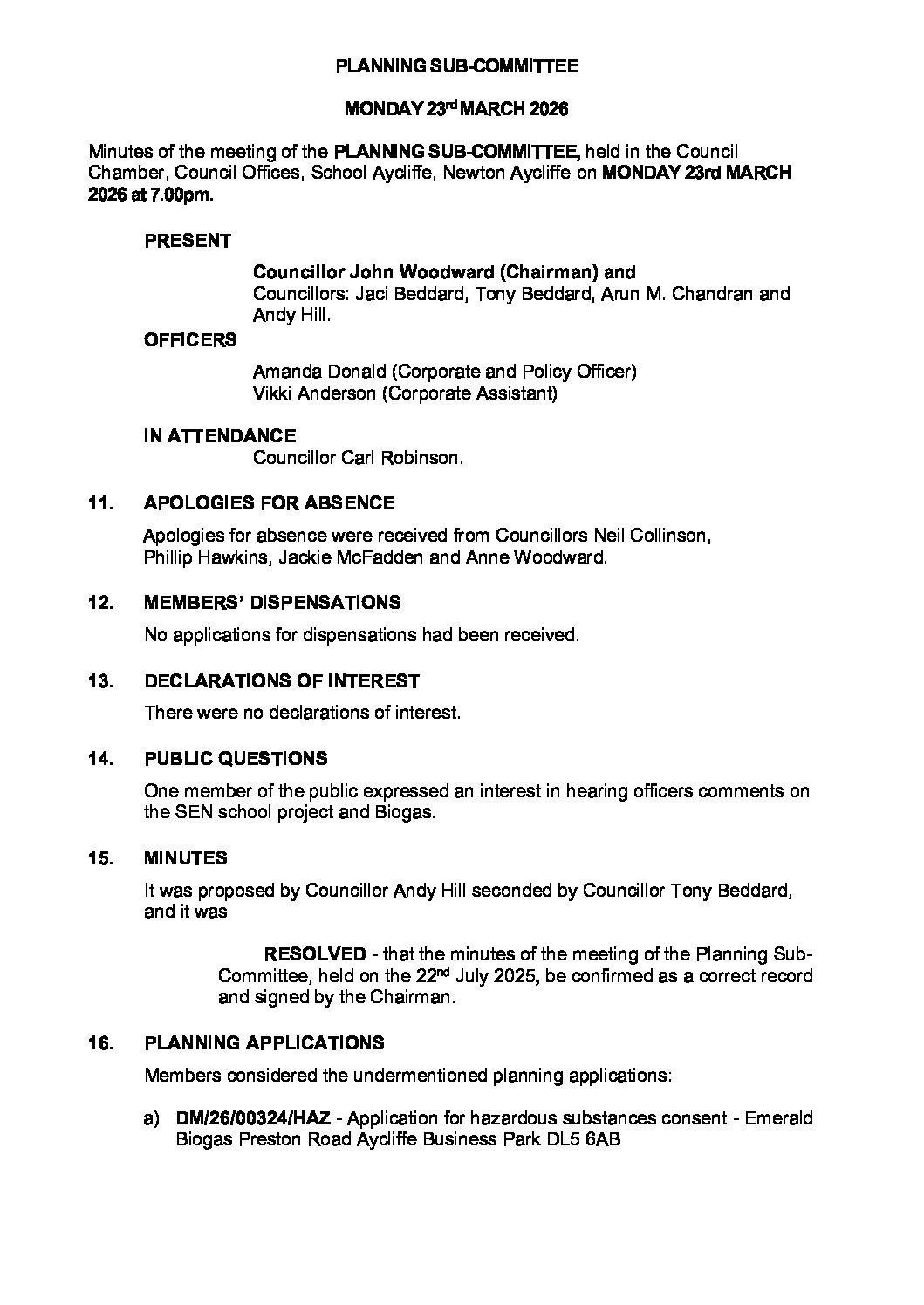 Introduction image for Great Aycliffe Town Council
