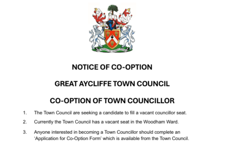 Read more about Notice of Co-Option – Woodham Ward Vacancy