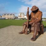 Tommy statue on Seaham seafront