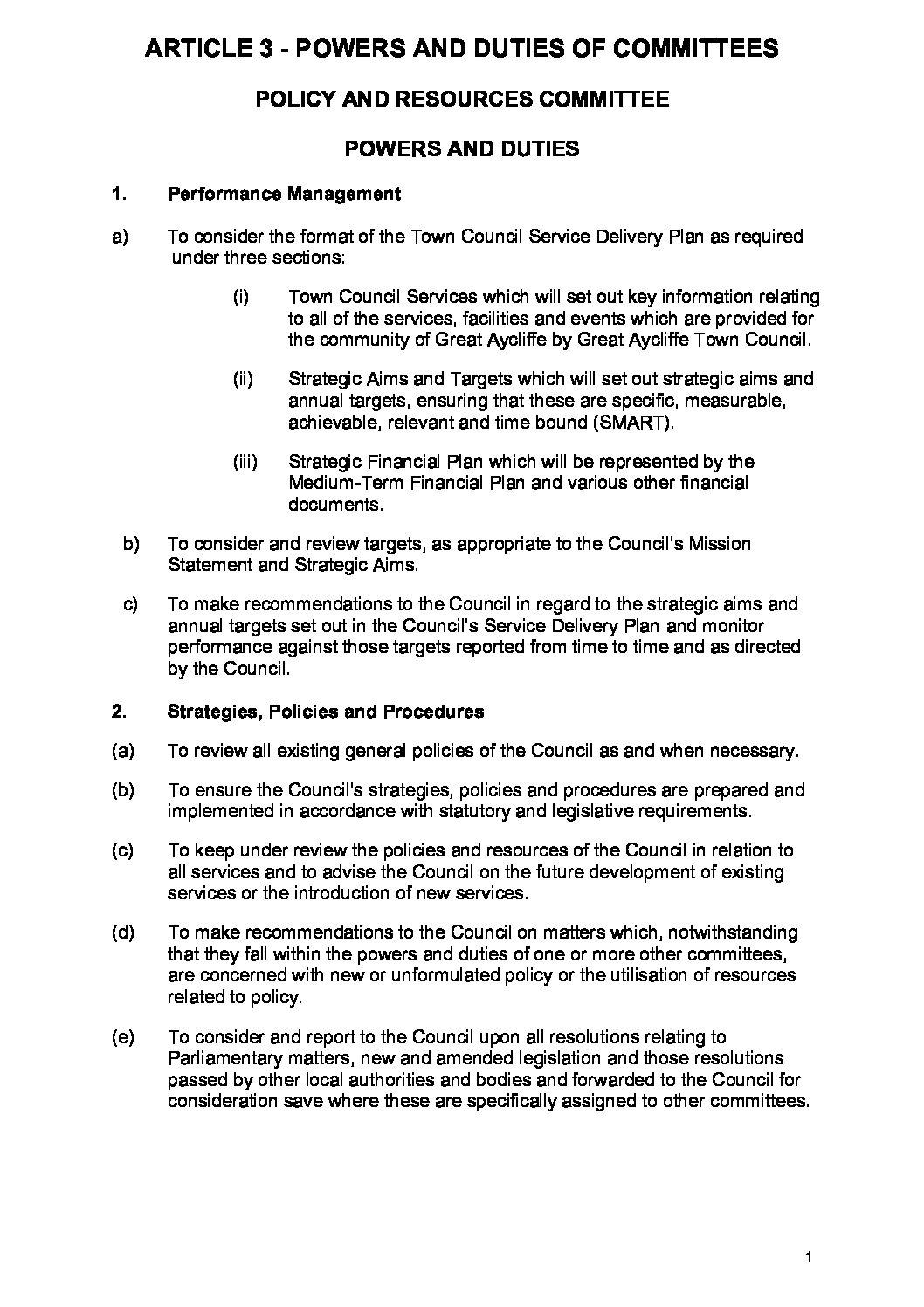 Introduction image for Great Aycliffe Town Council
