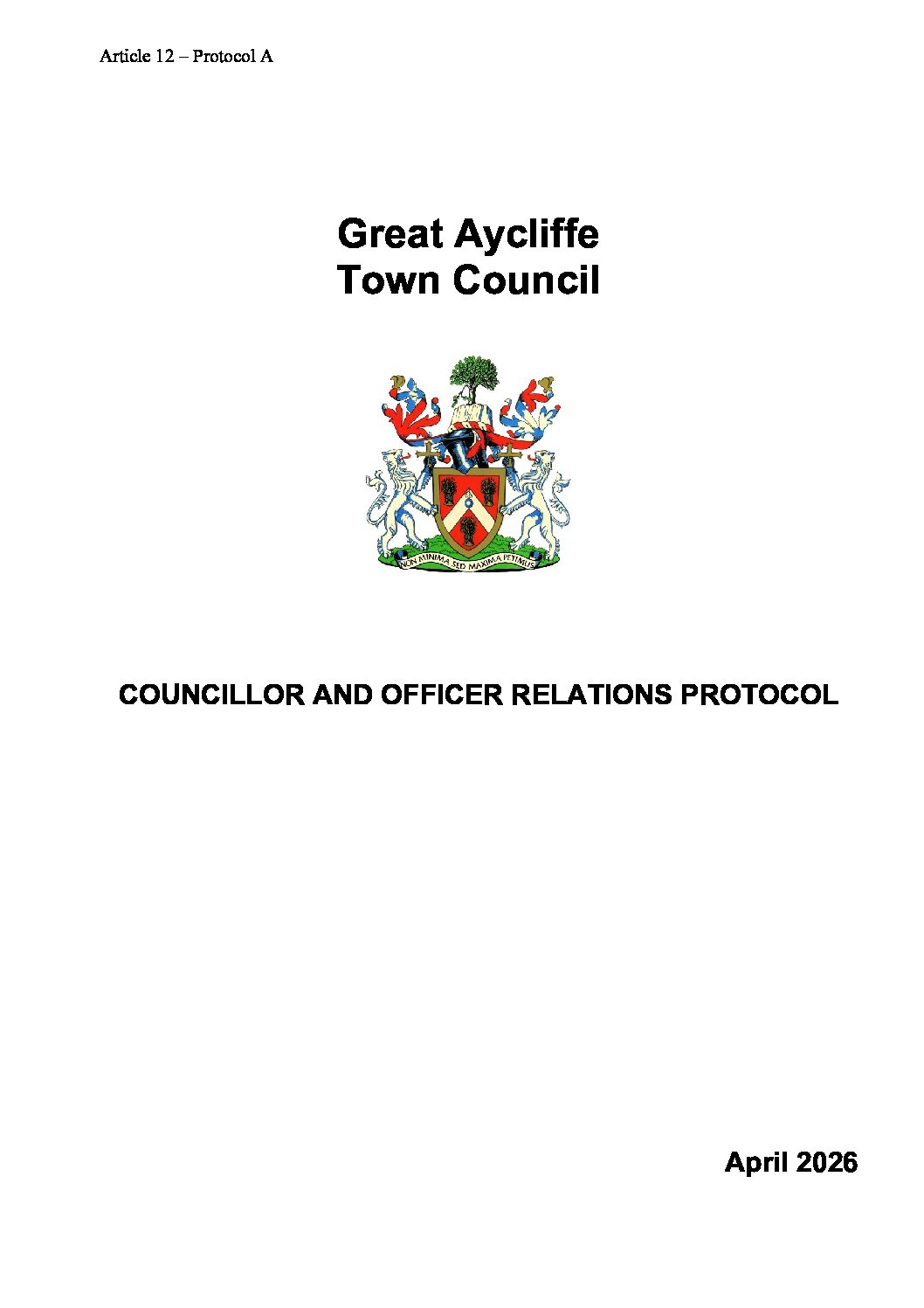 Introduction image for Great Aycliffe Town Council