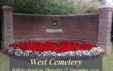 Read more about West Cemetery Temporary Closure
